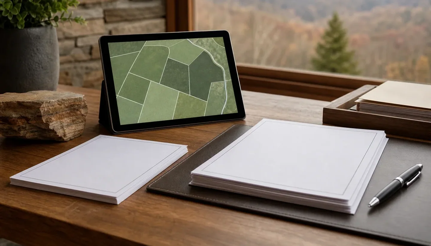 Digital contract review for a Texas land sale