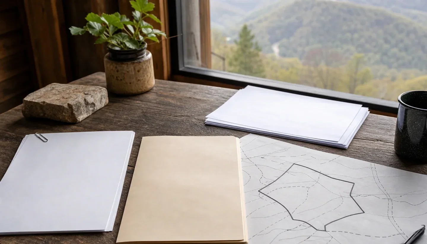Purchase agreement ready for a Texas land sale